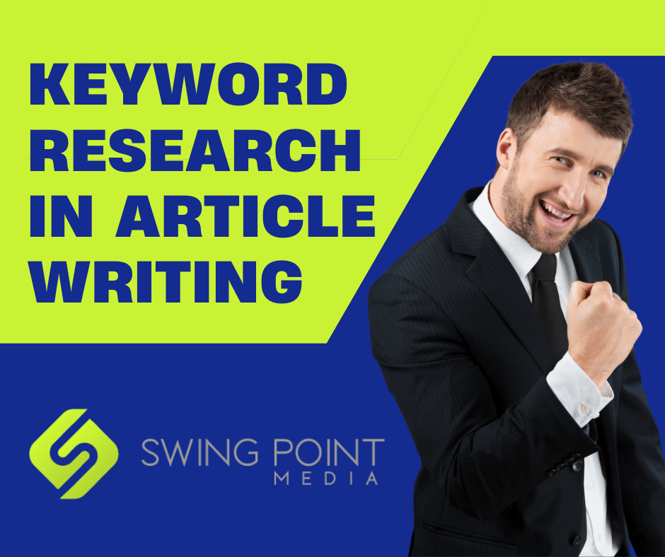Keyword Research in Article Writing